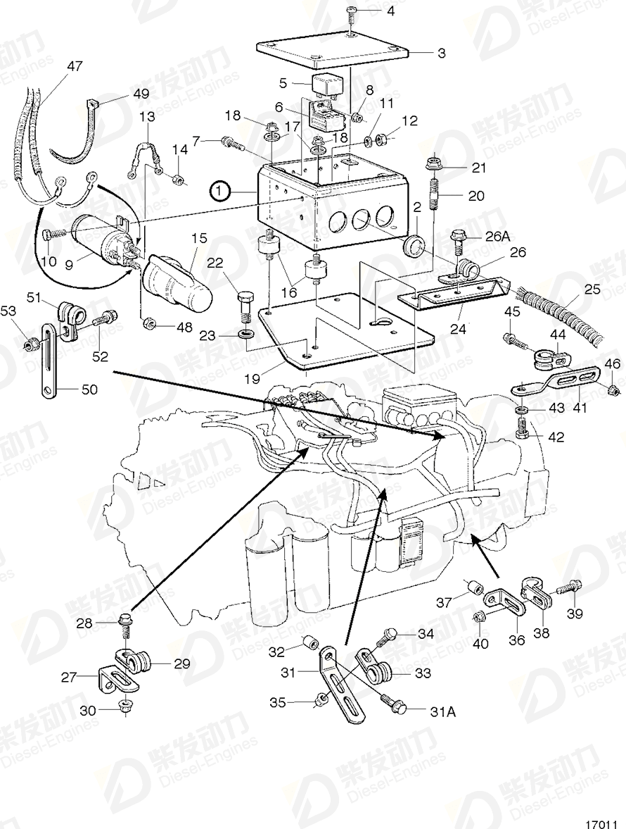 VOLVO Box 873767 Drawing